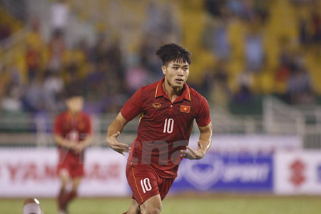 Công Phượng góp công lớn giúp U23 Việt Nam thắng đậm.